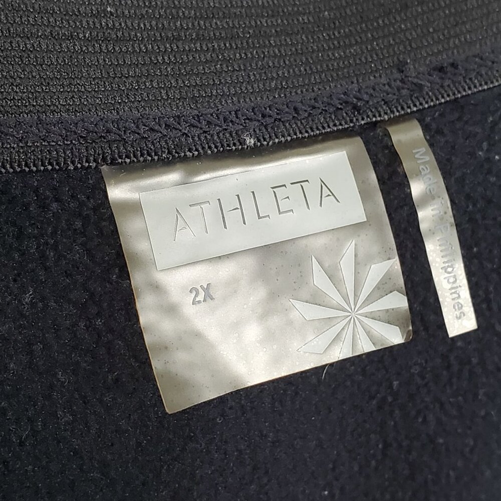 Athleta Size 2X Skirt Fleece Lined Tennis Golf Activewear Scuba Tech Stretch - Picture 3 of 9